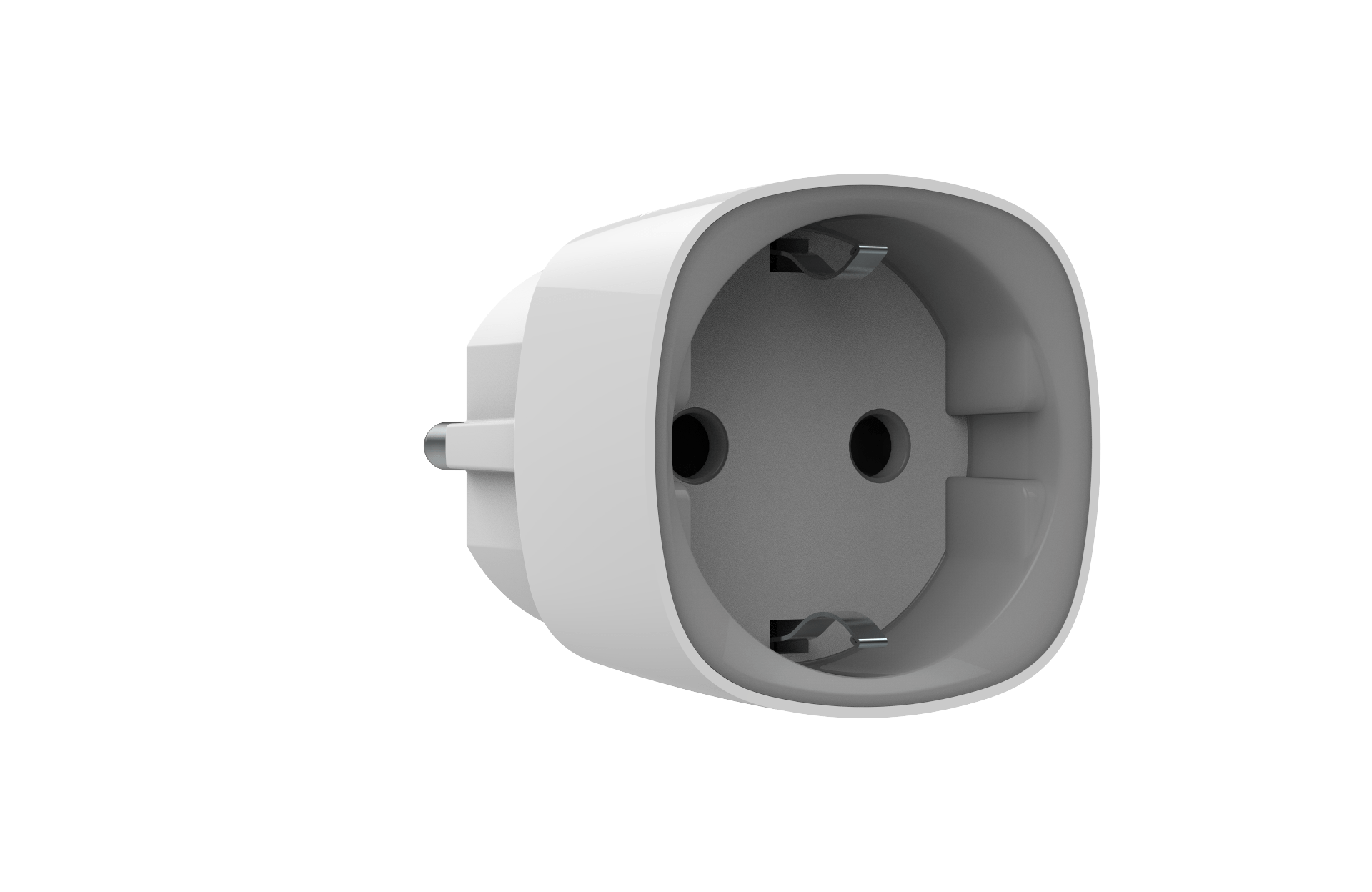 AJAX SECURITY - AUTOMATION - WHITE WIRELESS SMART PLUG WITH ENERGY CONSUMPTION MONITORING | AJAX-AD-SP-W - Image 3