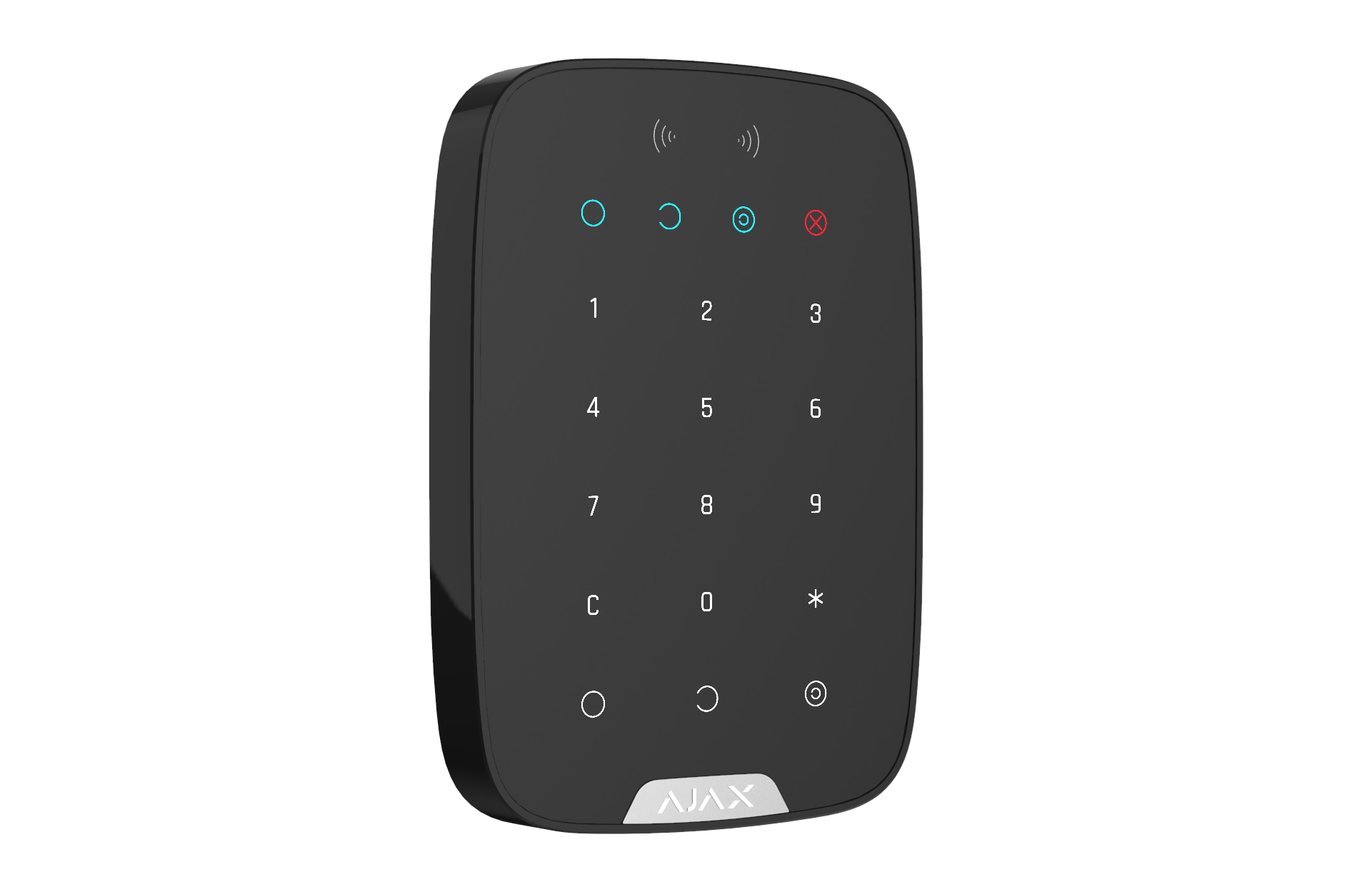 AJAX SECURITY - KEYPAD PLUS JEWELLER, WIRELESS BLACK INDOOR KEYPAD | AJAX-KP-PLUS-B - Image 3