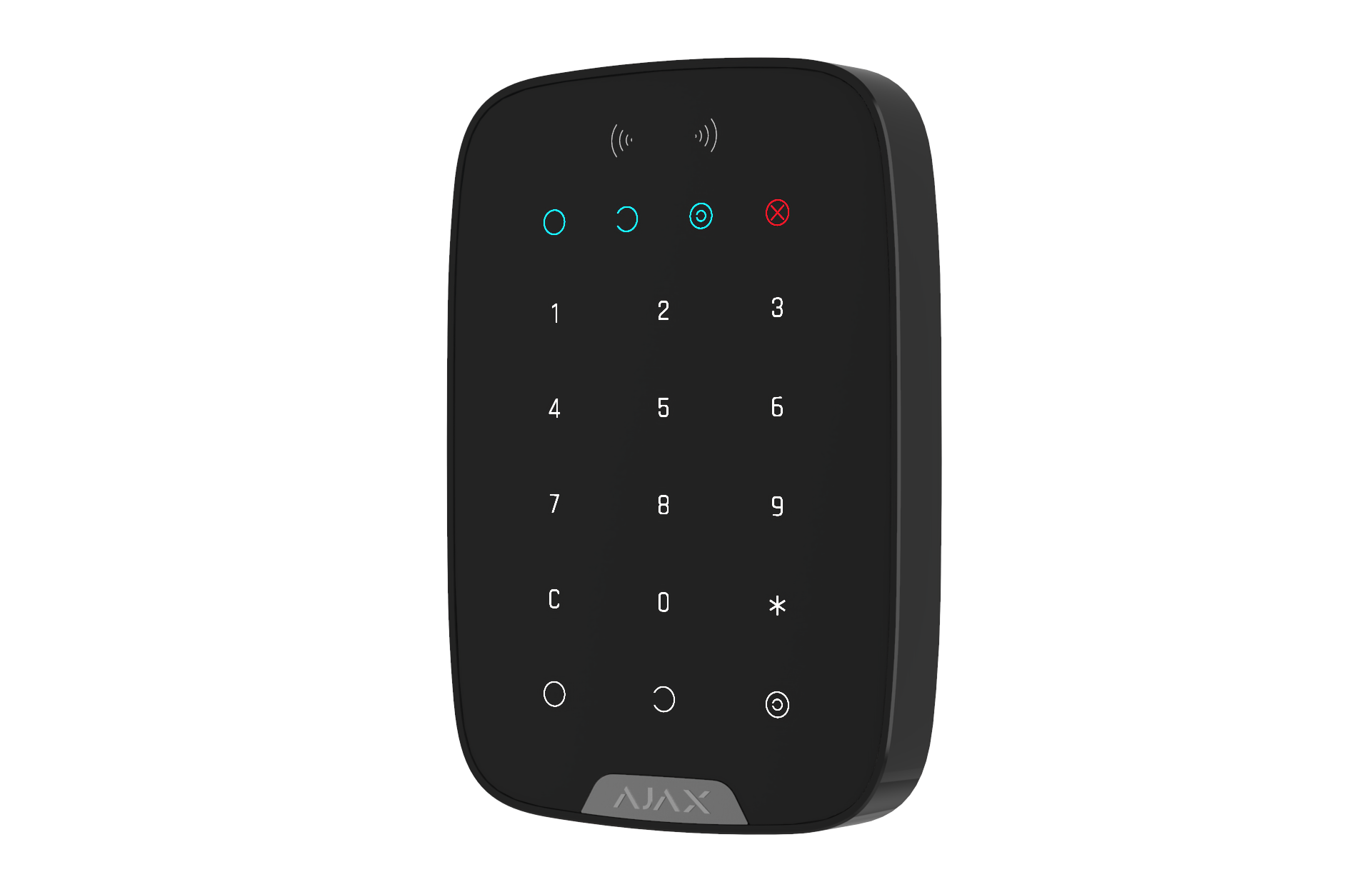 AJAX SECURITY - KEYPAD PLUS JEWELLER, WIRELESS BLACK INDOOR KEYPAD | AJAX-KP-PLUS-B - Image 5