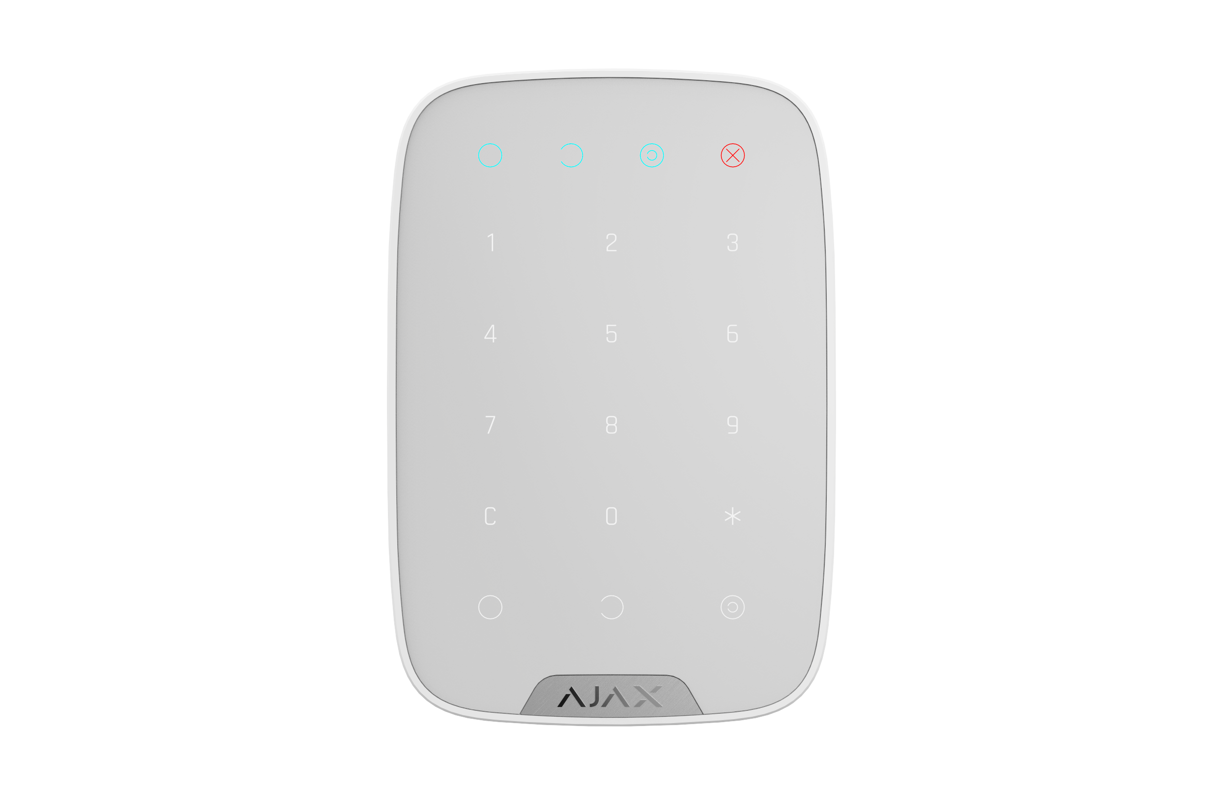 AJAX SECURITY - KEYPAD JEWELLER - WIRELESS WHITE INDOOR KEYPAD | AJAX-KP-W - Image 3