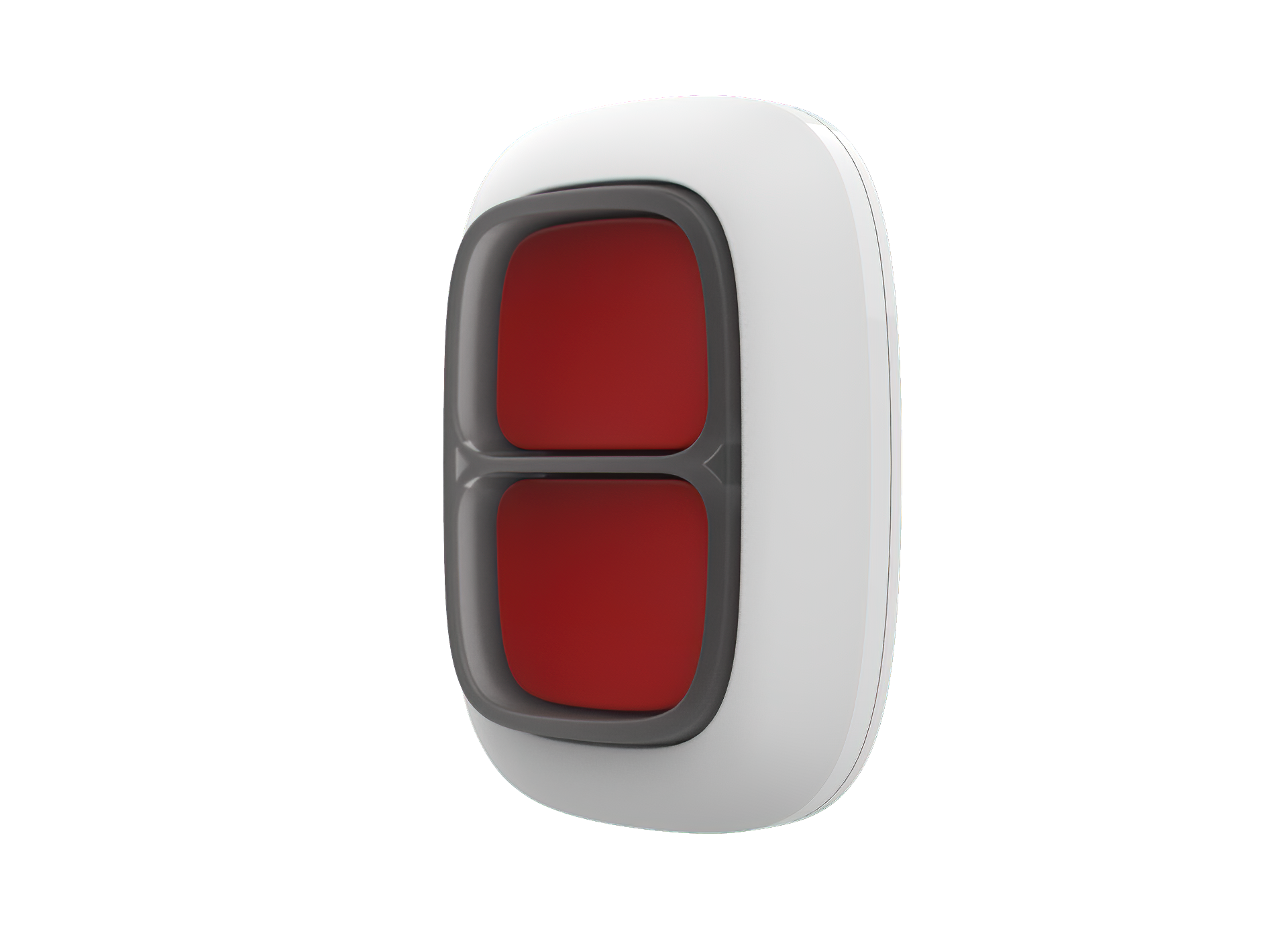 AJAX SECURITY - DOUBLEBUTTON JEWELLER - DOUBLE WHITE WIRELESS SMART BUTTON FOR PANIC AND CONTROL MODES | AJAX-PB-DOUBLE-W - Image 4