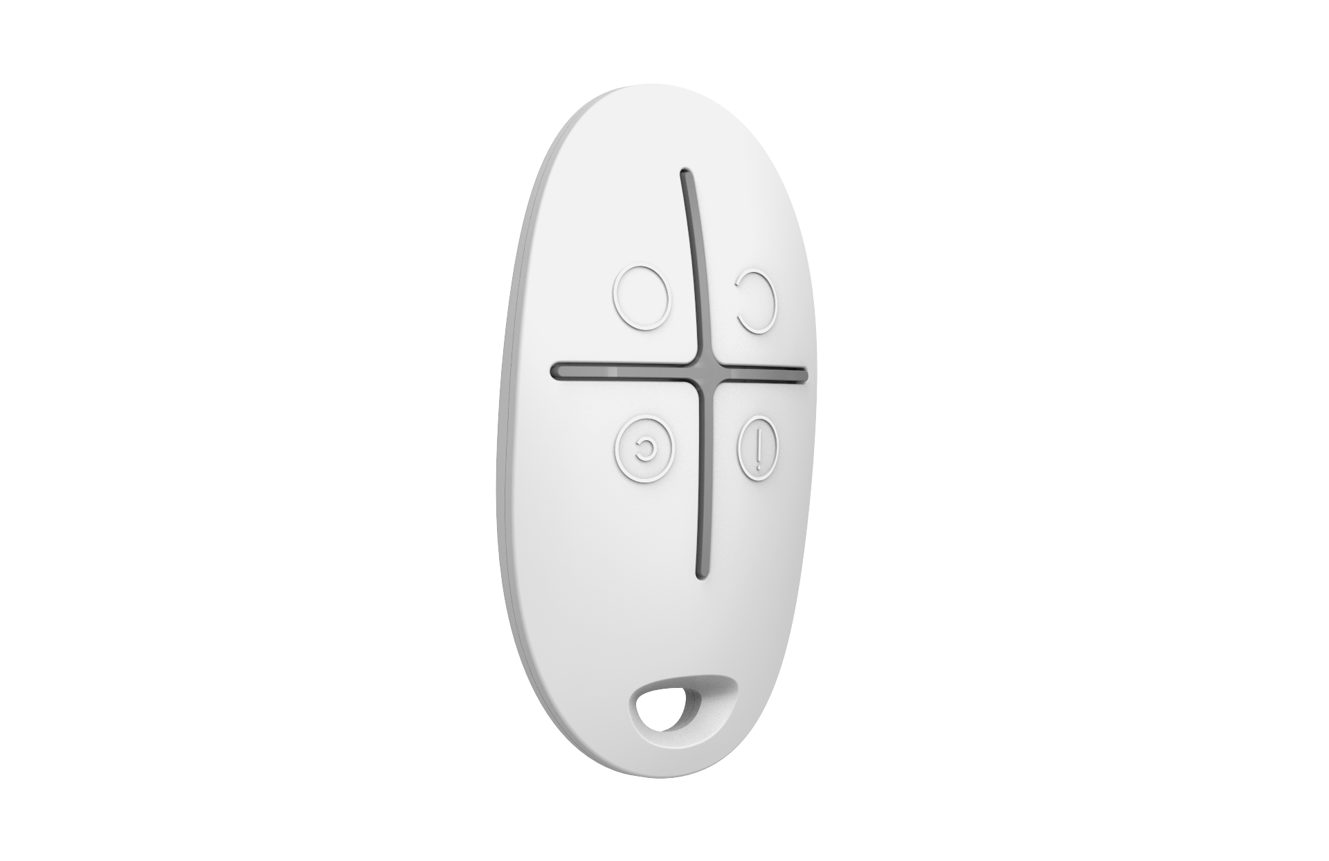 AJAX SECURITY - SPACECONTROL WIRELESS FOB REMOTE WHITE | AJAX-SC-FOB-W - Image 4