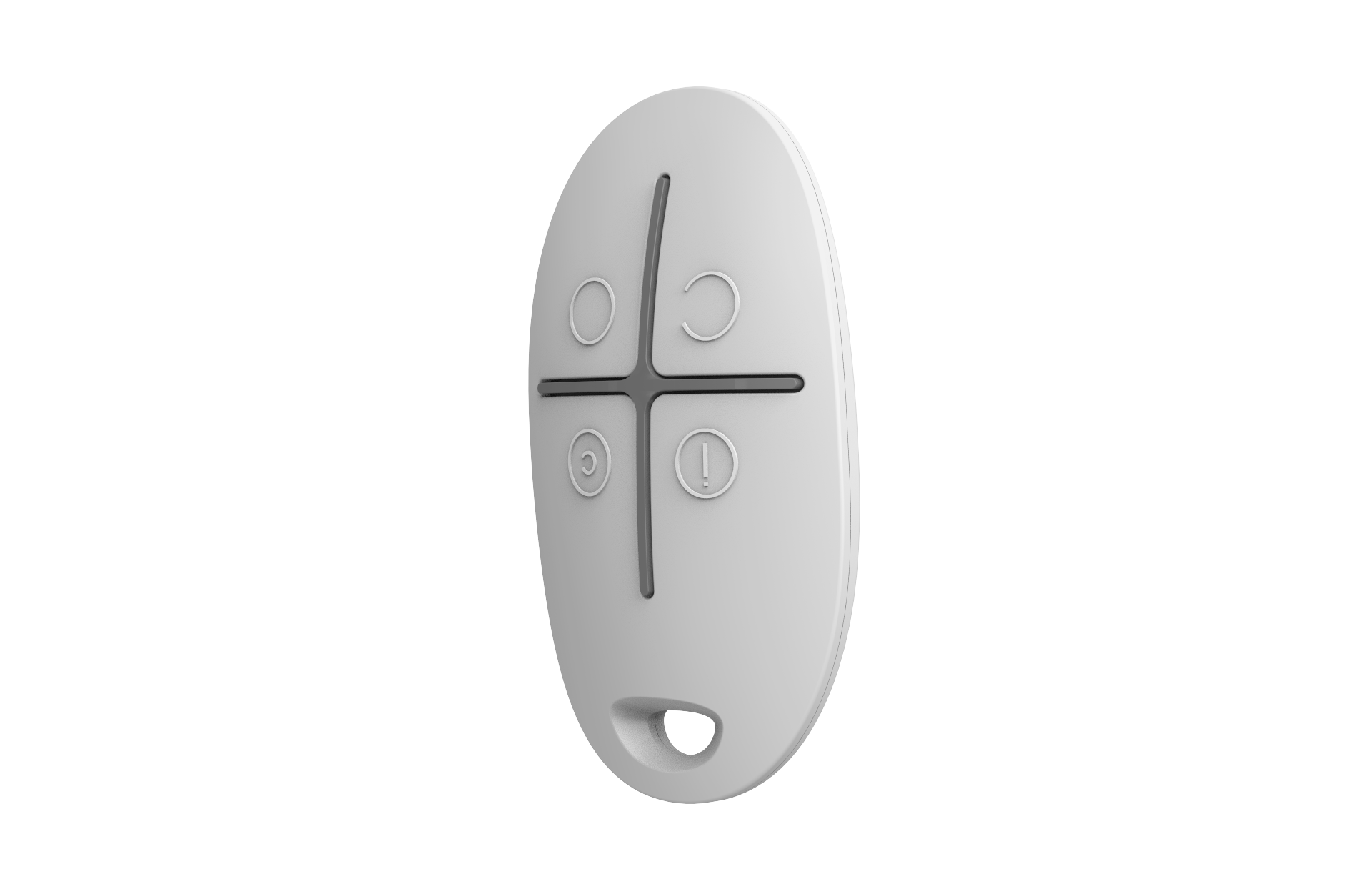 AJAX SECURITY - SPACECONTROL WIRELESS FOB REMOTE WHITE | AJAX-SC-FOB-W - Image 6