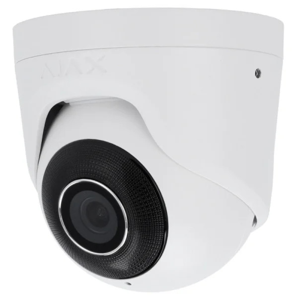 AJAX SECURITY - 5MP IP WHITE TURRET CAMERA WITH A 4.00 MM FOCUSED LENS | AJAX-TURRET-5MP-4-W - Image 3