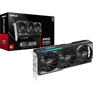 ASRock ASRock AMD Radeon RX 9070 Challenger 16GB Graphics Card (RX9070CHALLENGER16G) – product image