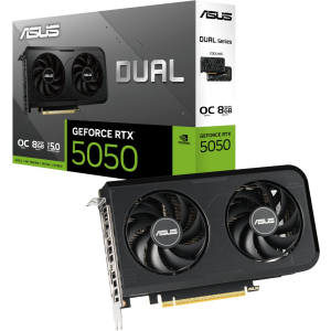 ASUS Asus Nvidia GeForce RTX 5050 Dual OC 8GB GDDR6 Graphics Card (DUAL-RTX5050-O8G) – product image