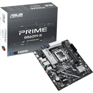 ASUS Asus PRIME B860M-K Intel LGA1851 M-ATX Motherboard (PRIME B860M-K) – product image