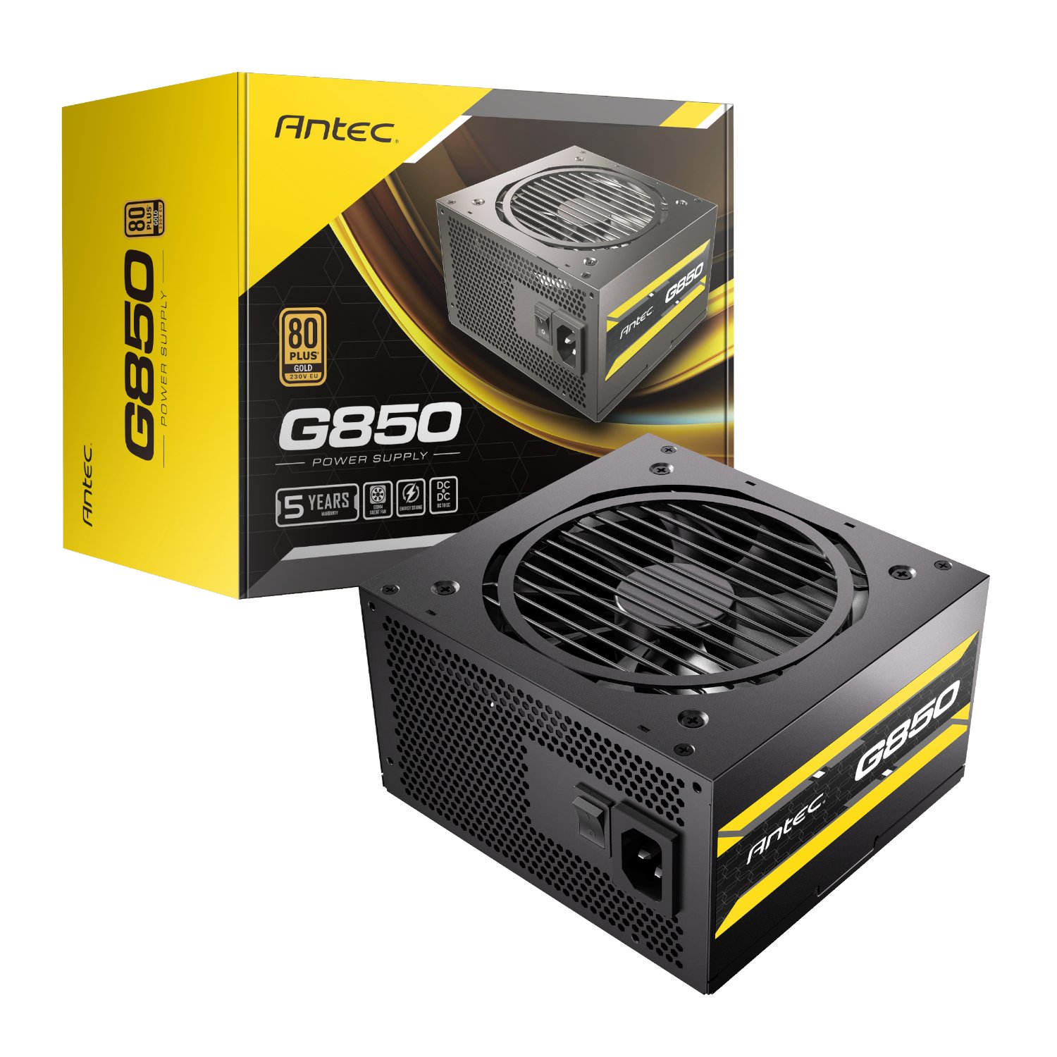 Antec Antec ATOM G850 850W 80 PLUS Gold Semi-Modular Power Supply (ATOM G850) – product image