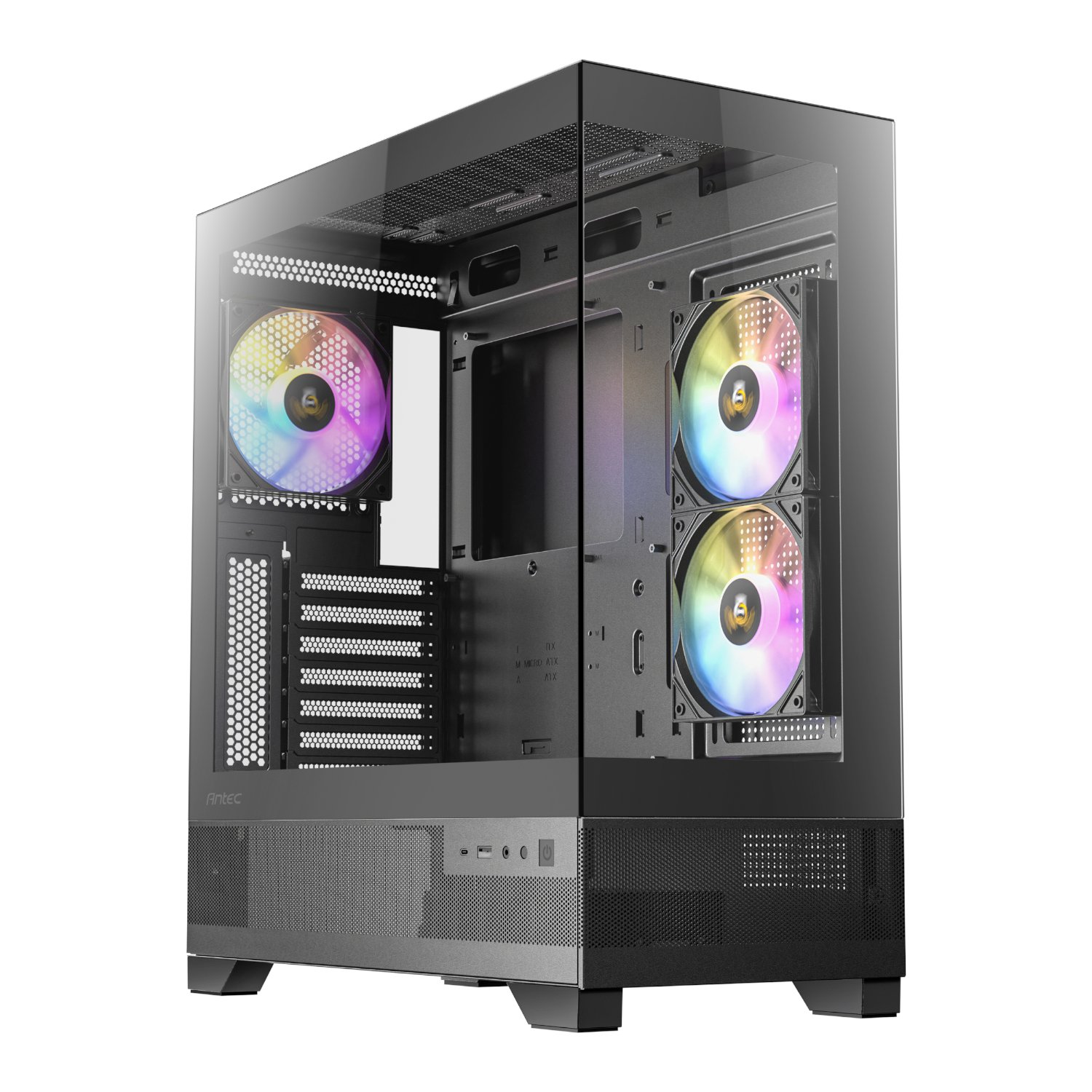 Antec Antec CX700 ARGB ATX | Micro-ATX | ITX ARGB Mid-Tower Gaming Chassis - Black (CX700 ARGB B) – product image