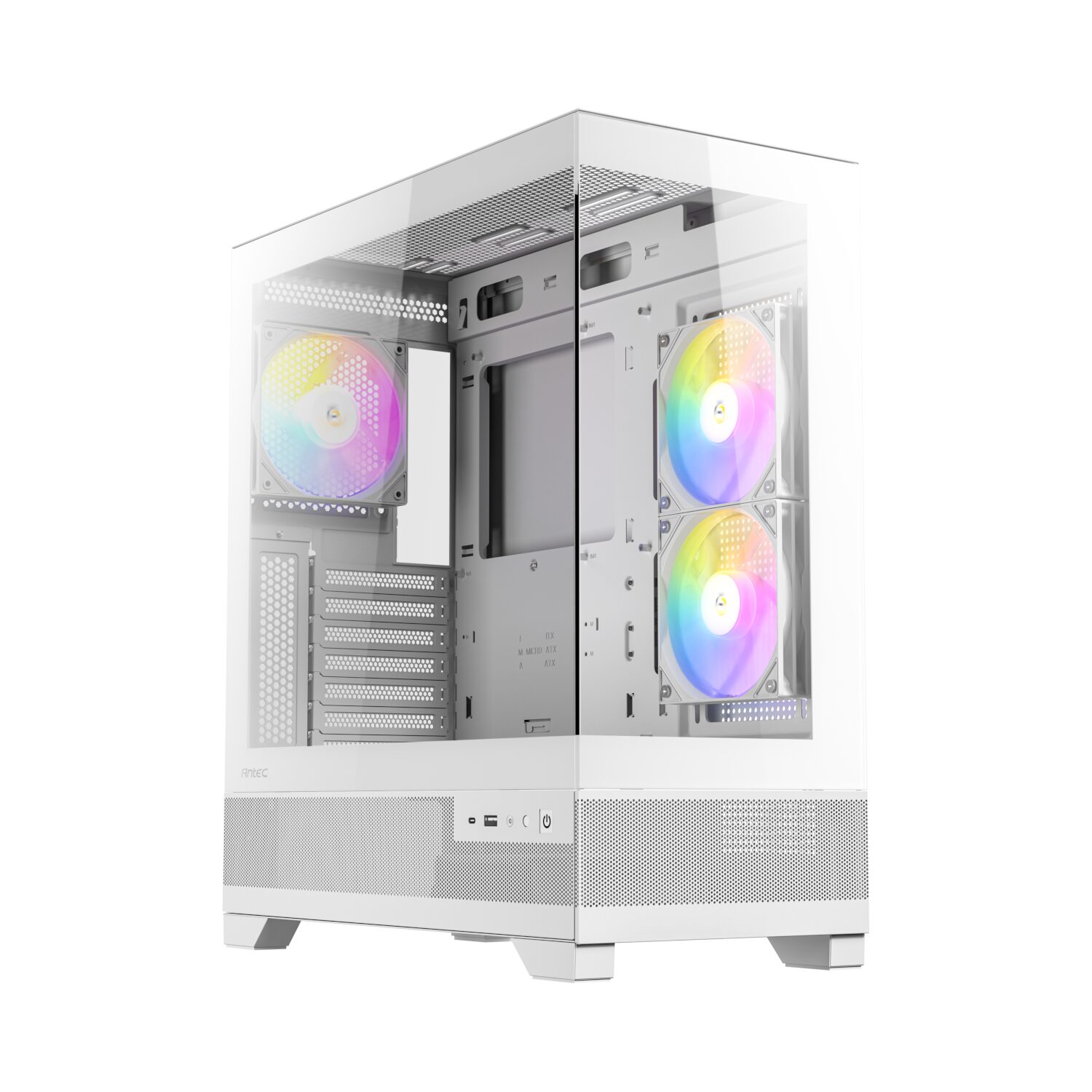 Antec Antec CX700 ARGB Mid-Tower Gaming Chassis - White (CX700 ARGB W) – product image