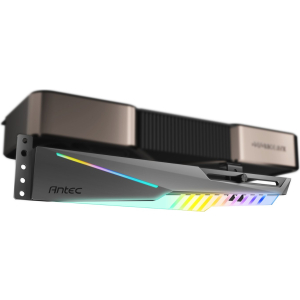 Antec Antec Dagger ARGB GPU Support Bracket - Black (AT-HGPUH-ARGB-B) – product image