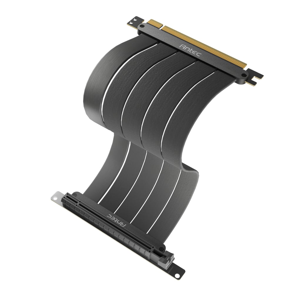 Antec Antec GPU Riser Cable PCIE 4.0 Black (200mm) (AT-RCAB-BK200-PCIE4) – product image