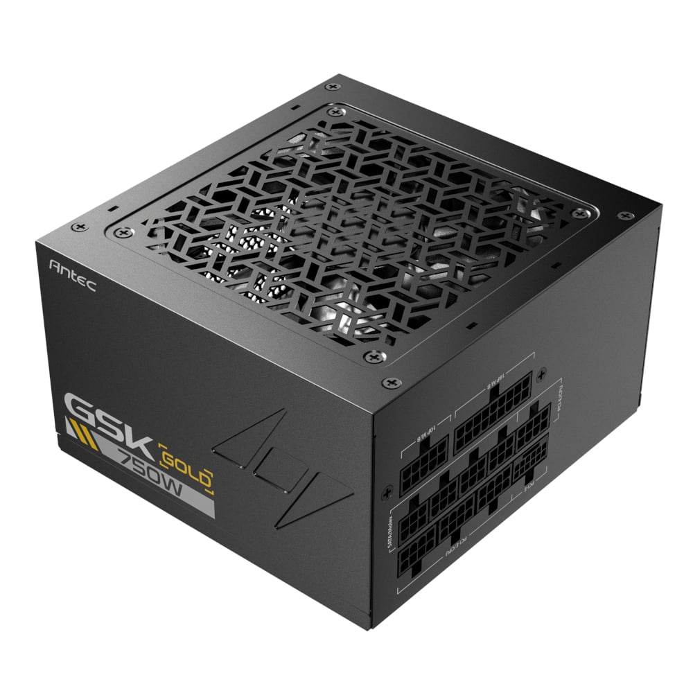 Antec Antec GSK 750W PCIe 5.1 Gen5 80 PLUS Gold Fully Modular Power Supply (GSK750) – product image
