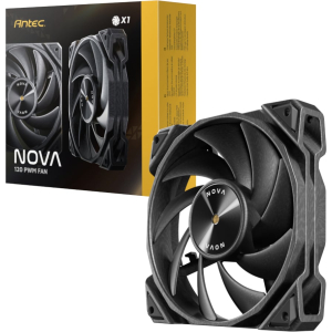 Antec Antec NOVA 120 PWM Fan with Speed Controller - Black (NOVA 120) – product image