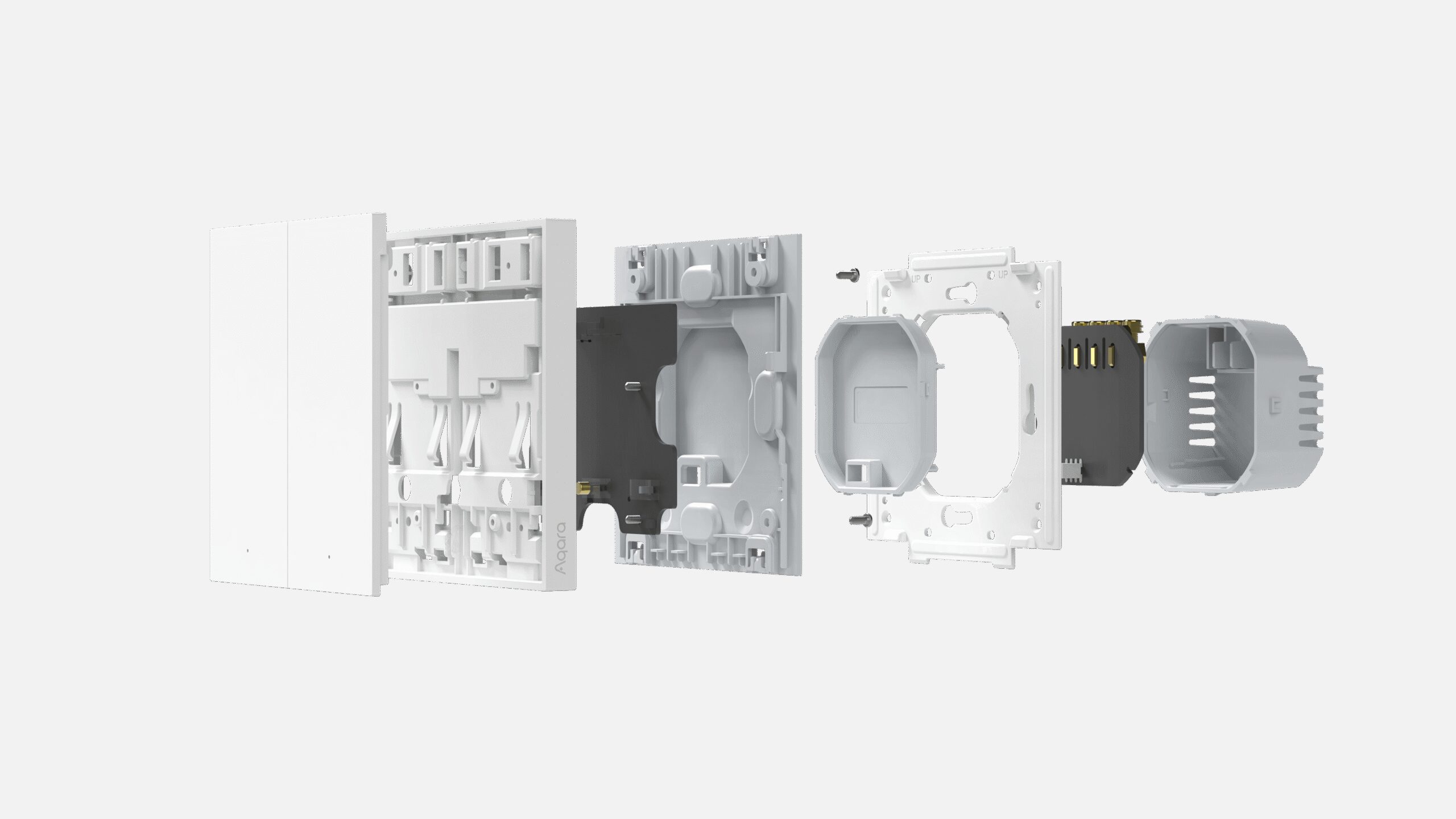 AQARA SMART WALL SWITCH H1 EU (NO NEUTRAL) | WS-EUK02 - Image 4