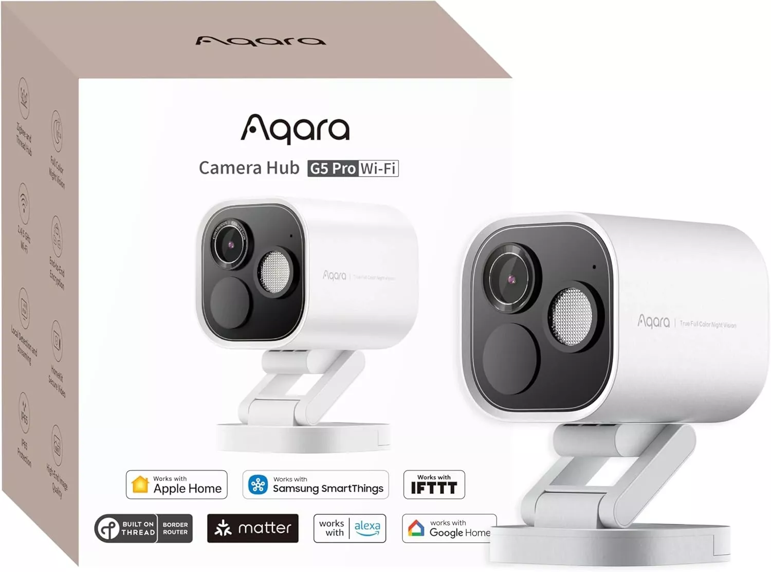 AQARA CAMERA HUB G5 PRO (WIFI, WHITE) | AQ-HUB-CAM-G5-PRO-WIFI-W - Image 3