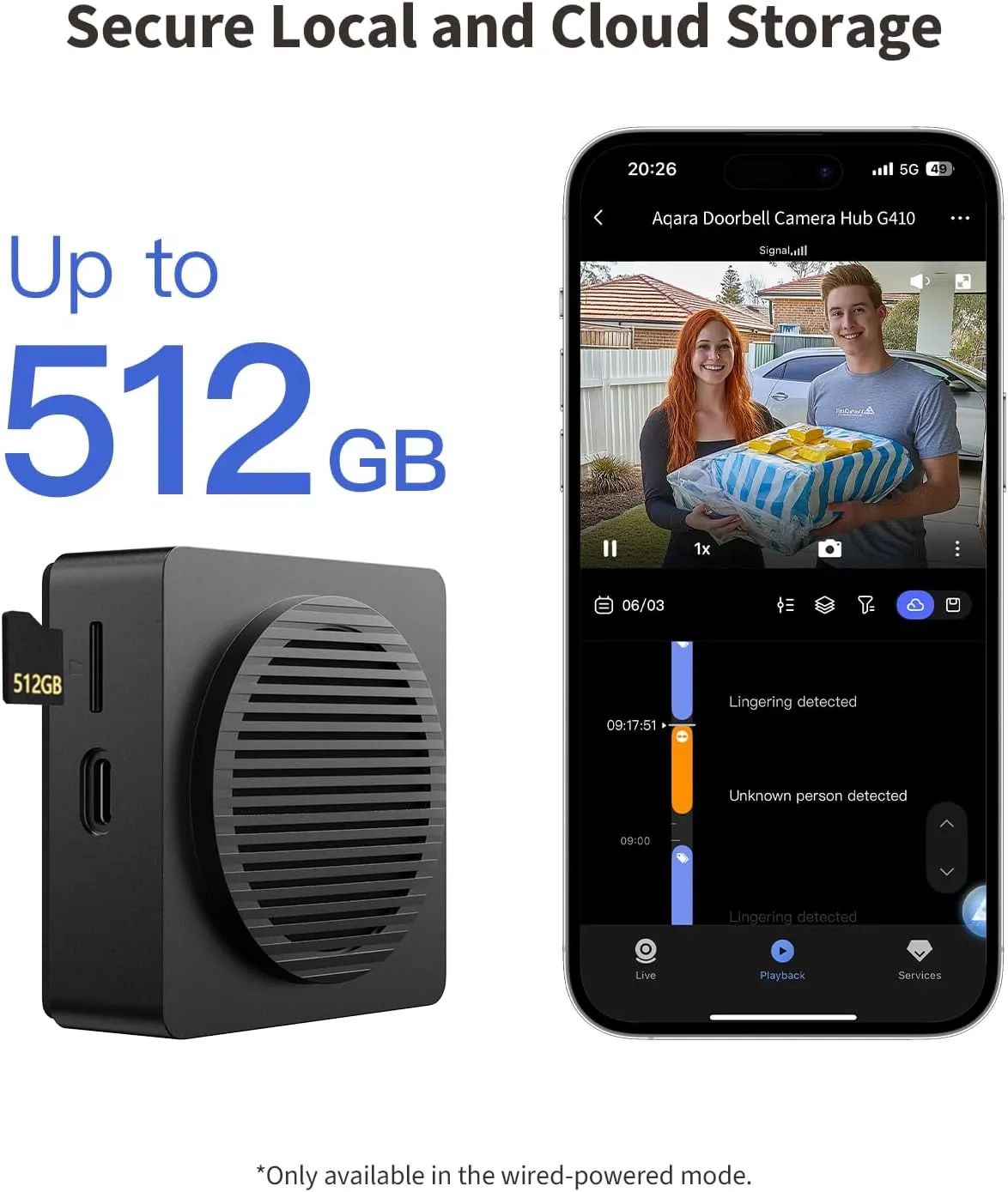 AQARA G4 HOMEKIT VIDEO DOORBELL CAMERA HUB | CH-C09D - Image 4