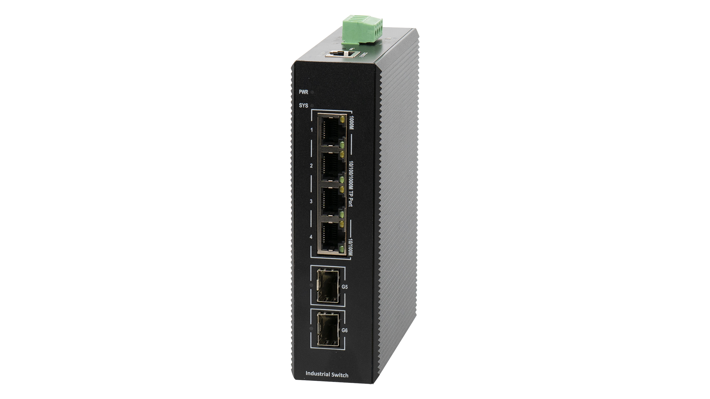 BDCOM 4 PORT GIGABIT INDUSTRIAL SWITCH WITH 2 SFP - MANAGED - Image 3