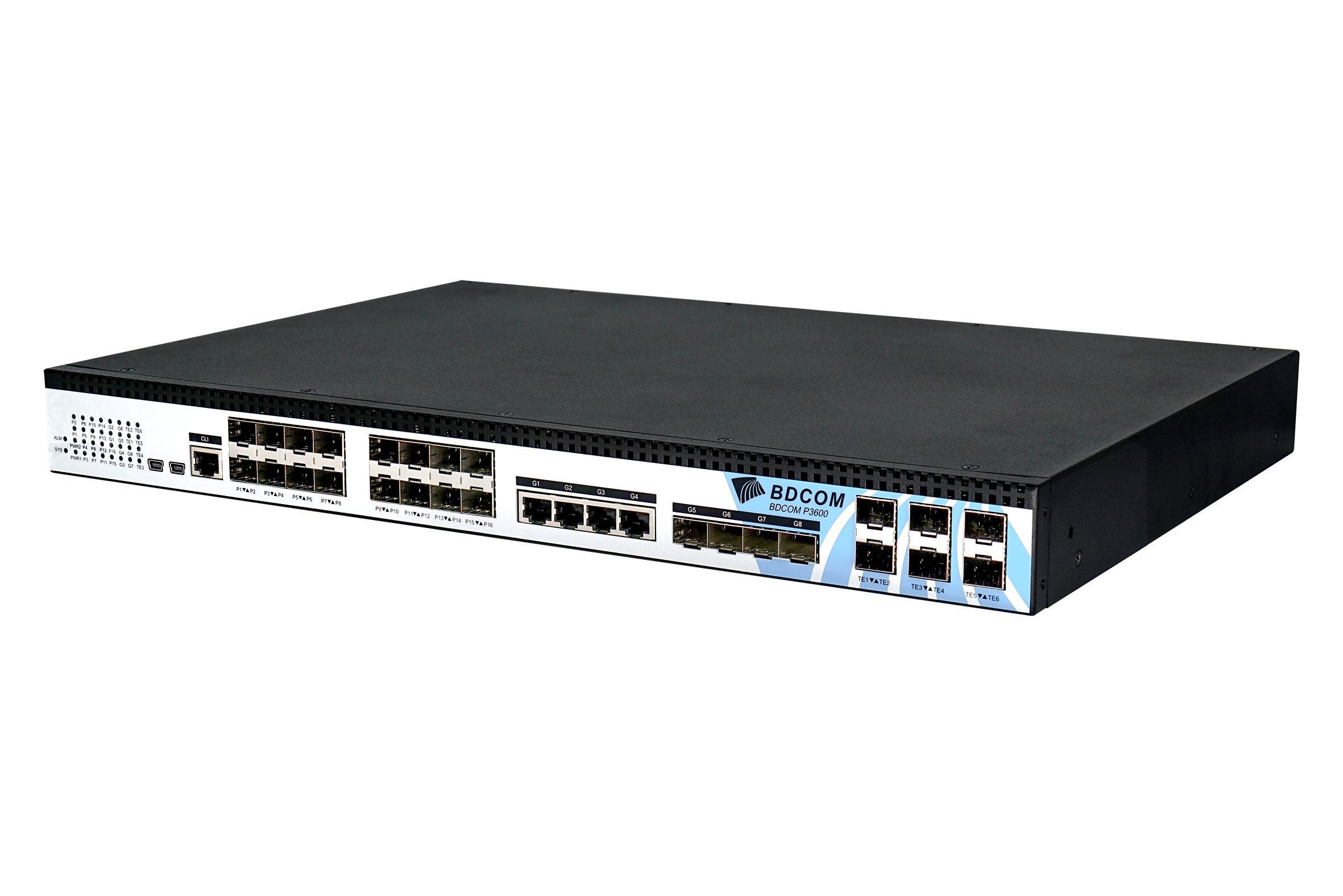 BDCOM 16 PORT EPON L3 OLT HEADEND - DUAL HOT-SWAP PSU - Image 3