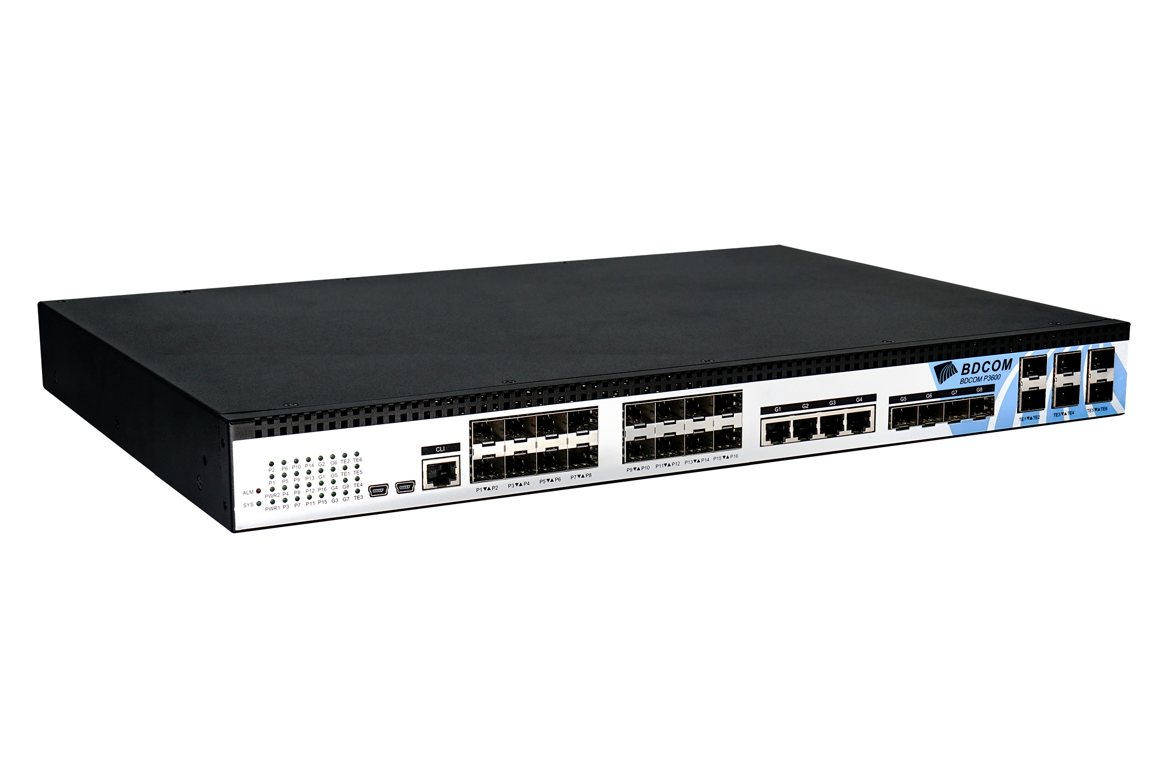 BDCOM 16 PORT EPON L3 OLT HEADEND - DUAL HOT-SWAP PSU - Image 5