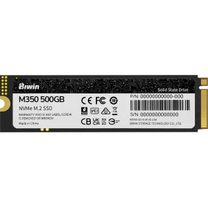Biwin 500GB PCIe 4.0 M.2 2280 SSD | BM350NN500G-RGX – product image