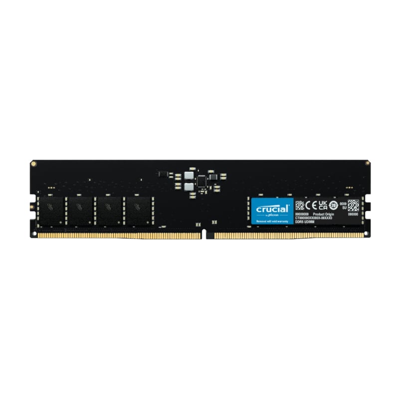 Crucial 32GB 4800MHz DDR5 Desktop Memory (CT32G48C40U5) – product image