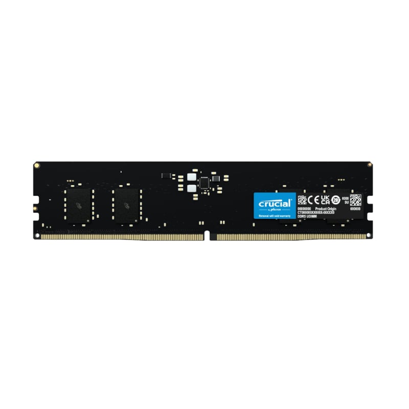 Crucial Crucial 8GB 4800MHz DDR5 Desktop Memory (CT8G48C40U5) – product image