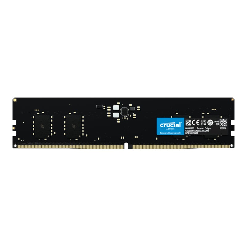 Crucial Crucial 8GB 5600Mhz DDR5 Desktop Memory (CT8G56C46U5) – product image
