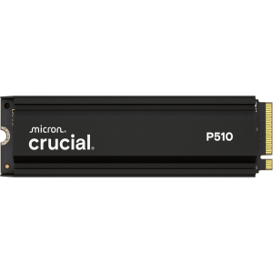 Crucial Crucial P510 1TB M.2 Gen5 with Heatsink NVMe 3D NAND SSD (CT1000P510SSD5) – product image