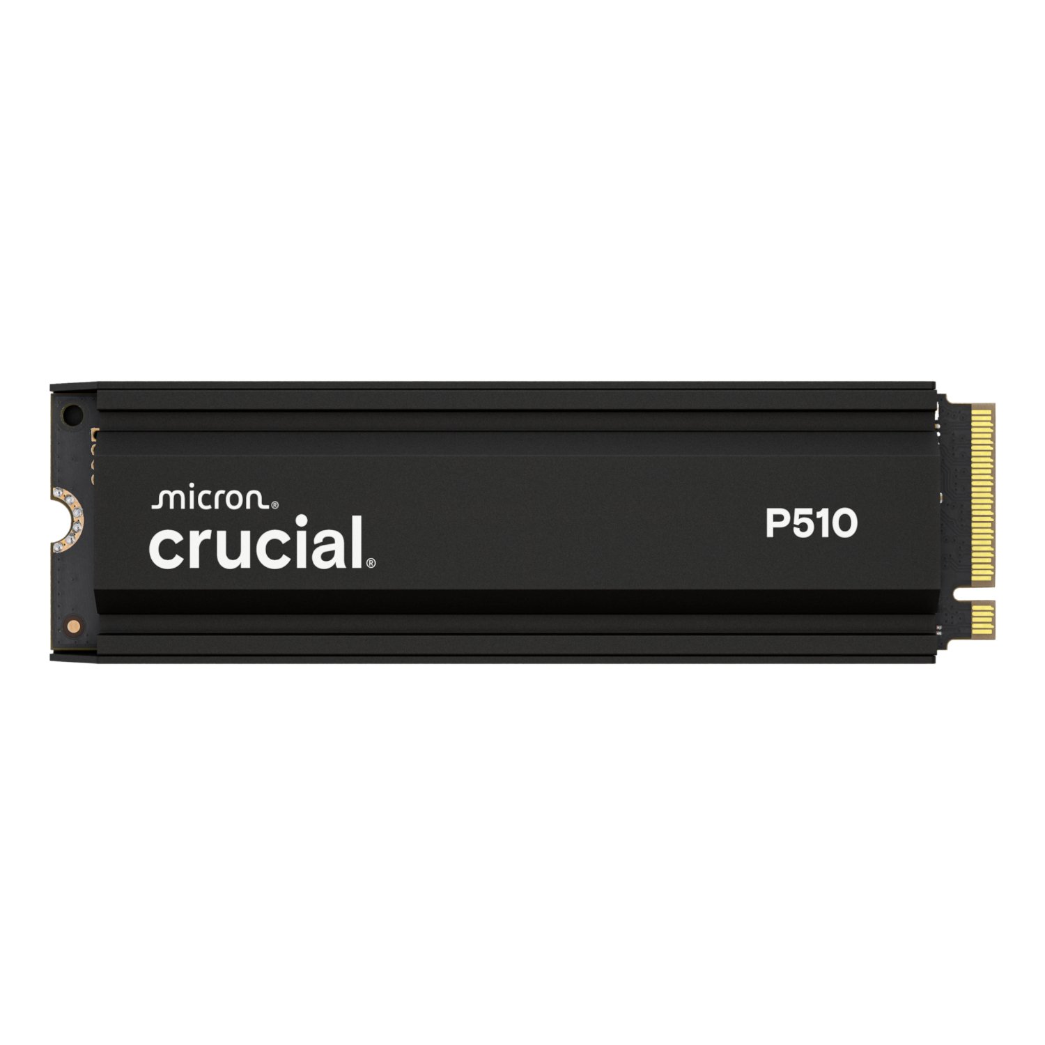 Crucial Crucial P510 1TB M.2 Gen5 with Heatsink NVMe 3D NAND SSD (CT1000P510SSD5) – product image