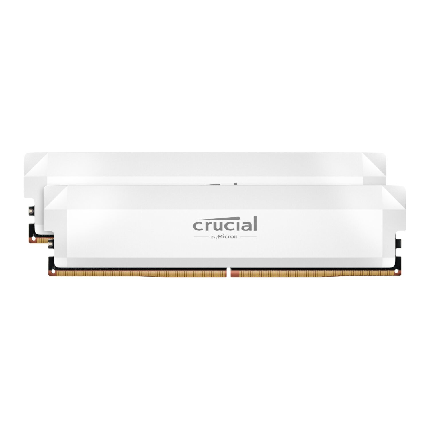 Crucial Crucial Pro DDR5 6000MHz 32GB Overclocking Memory Kit – White (CP2K16G60C36U5W) – product image