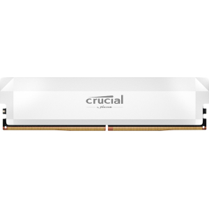 Crucial Crucial Pro Overclocking 16GB 6400Mhz DDR5 Desktop Memory White (CP16G64C38U5W) – product image