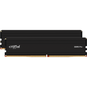Crucial Pro DDR5-6400 64GB Overclocking Memory Kit - Black (CP2K32G64C40U5B) – product image