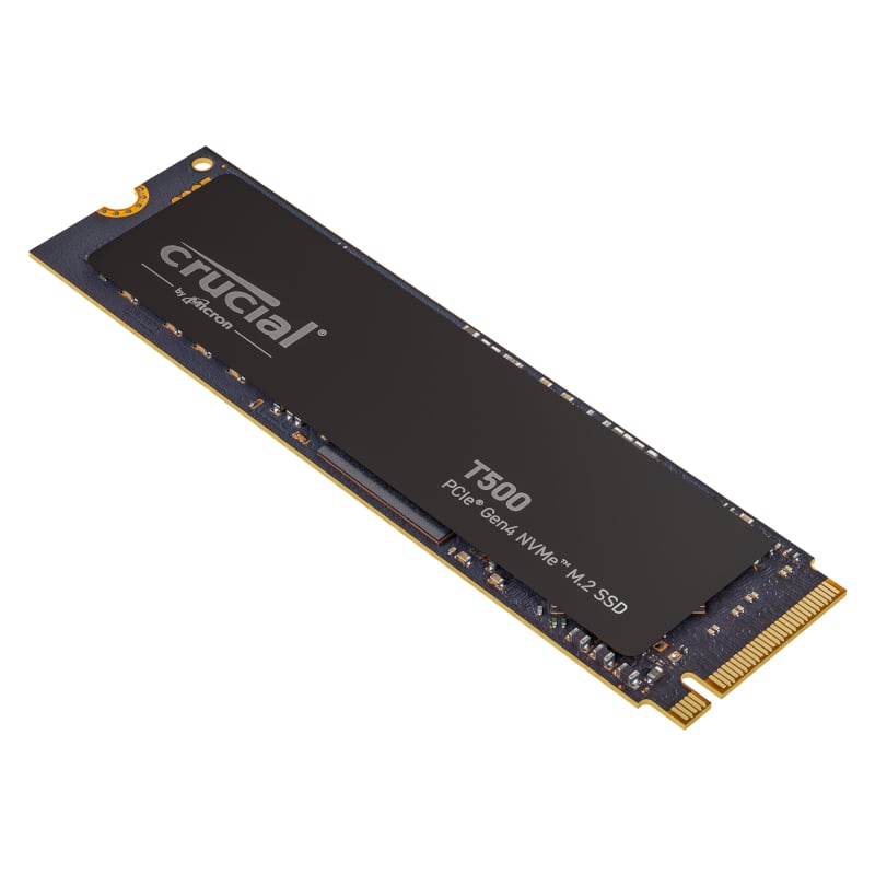Crucial T500 500GB M.2 NVMe Gen4 NAND SSD (CT500T500SSD8) – product image