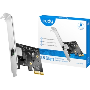 Cudy 2.5Gbps PCI-E Ethernet Adapter (PE25) – product image