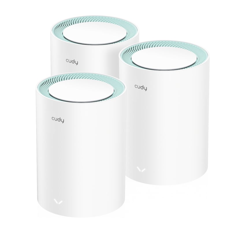 Cudy Cudy AC1200 Wi-Fi Mesh Kit 3 Pack With Gigabit (M1300 3PACK) – product image