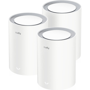 Cudy Cudy AX3000 Wi-Fi 6 Mesh Kit 3 Pack - White (M3000W 3PACK) – product image