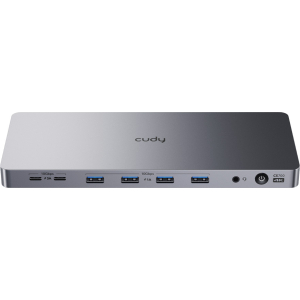 Cudy Dual 4K 10Gbps USB-A & USB-C Gigabit Ethernet Docking Station | CS700 – product image