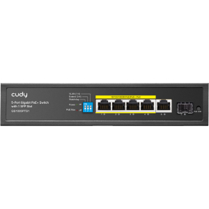 Cudy 5 Port Gigabit 4 PoE 120W 1SFP Switch | GS1005PTS1 – product image