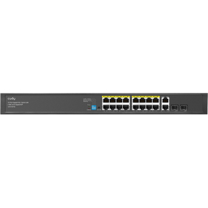 Cudy 16 Port Gigabit PoE 180W 2 Gigabit 2SFP Switch | GS1018PS2 – product image
