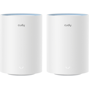 Cudy Dual Band WiFi 5 1200Mbps Fast Ethernet Mesh 2 Pack | M1200 (2-Pack) – product image