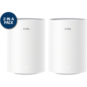 Cudy Dual Band WiFi 7 3600Mbps Gigabit Mesh Router | M3600 (2-Pack) – product image