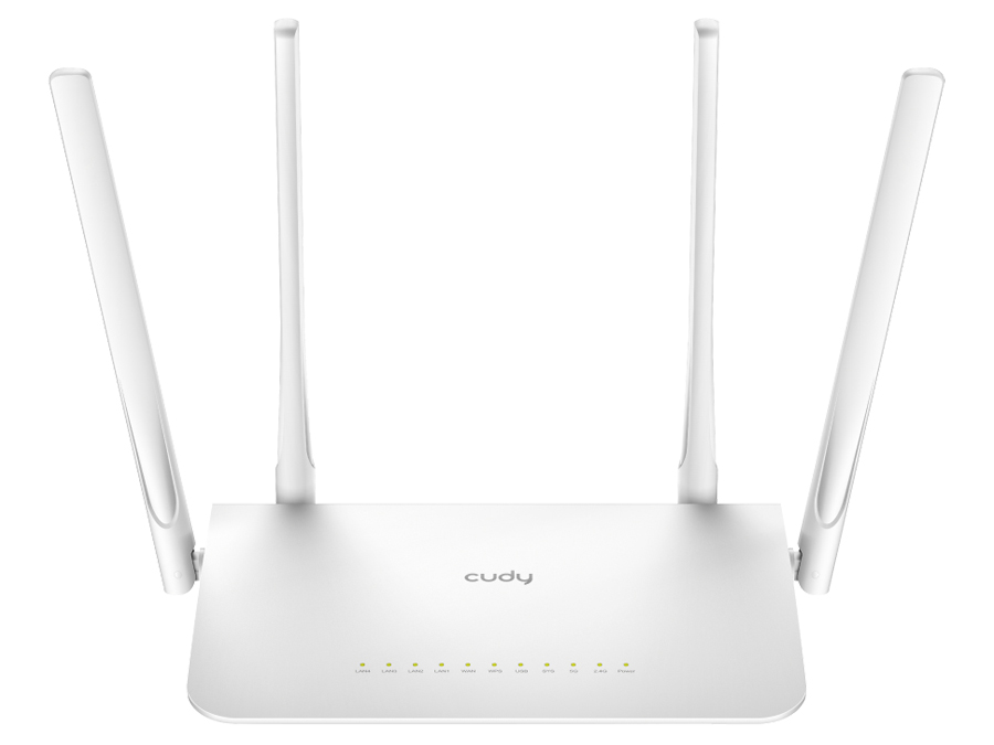 Cudy Dual Band WiFi 5 1200Mbps 5dBi Gigabit Mesh Router | WR1300 – product image
