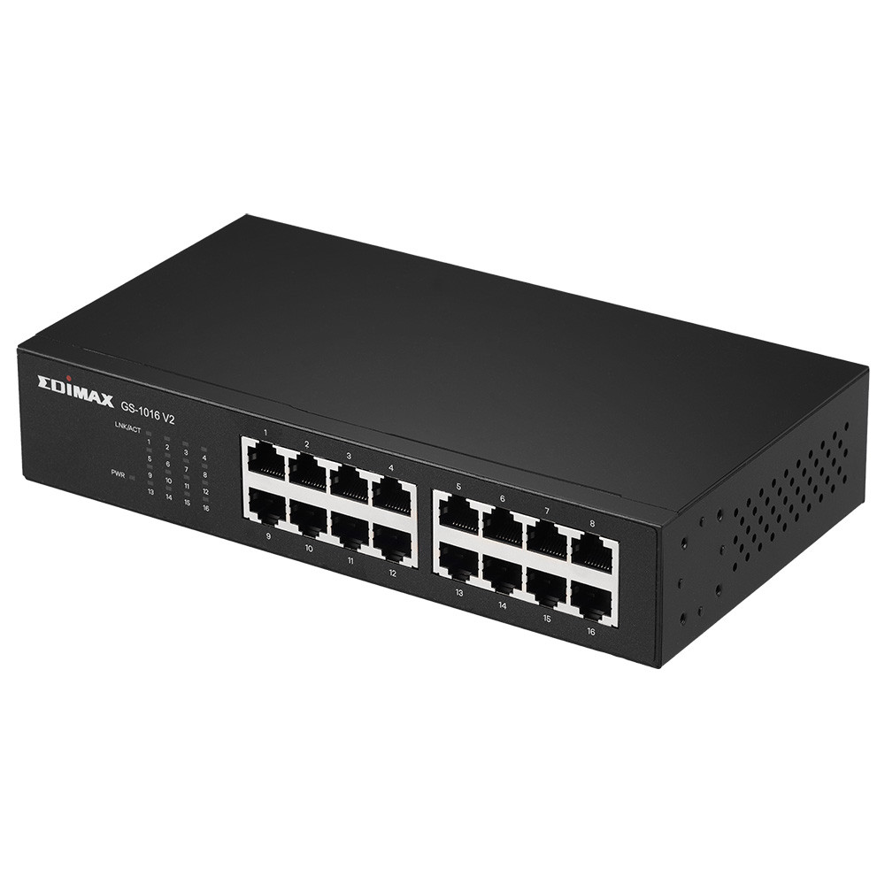 EDIMAX 16 PORT, UNMANAGED, GIGABIT SWITCH - Image 3