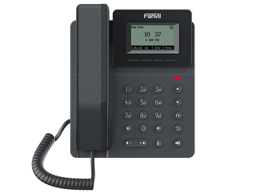 Fanvil 2SIP Fast Ethernet Entry Level PoE VoIP Phone | V50P – product image