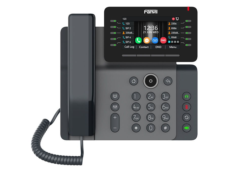 Fanvil 20SIP Gigabit PoE WiFi 5 VoIP Phone | V65 – product image