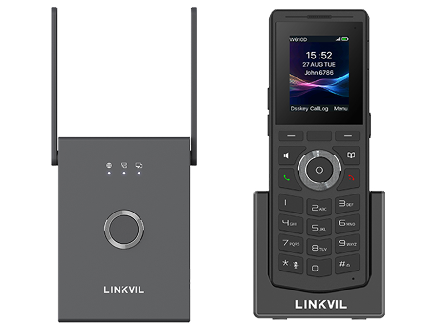 Fanvil 4SIP PoE DECT IP Phone & Base Station | W710P – product image