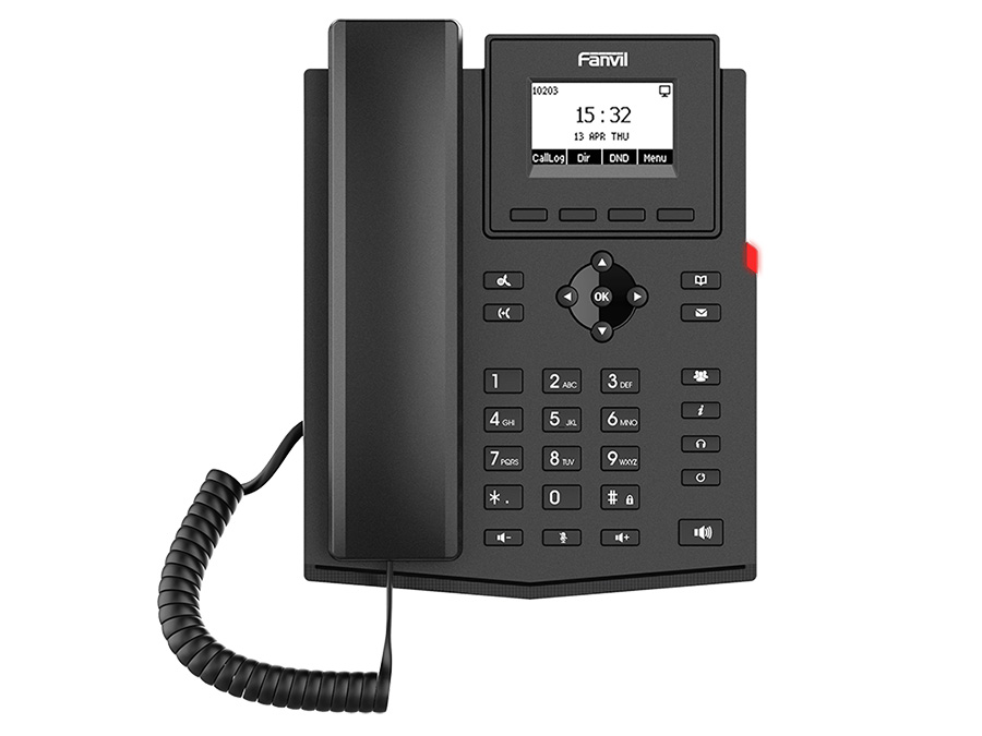 Fanvil 2SIP Entry Level WiFi 4 VoIP Phone with PSU | X301W – product image