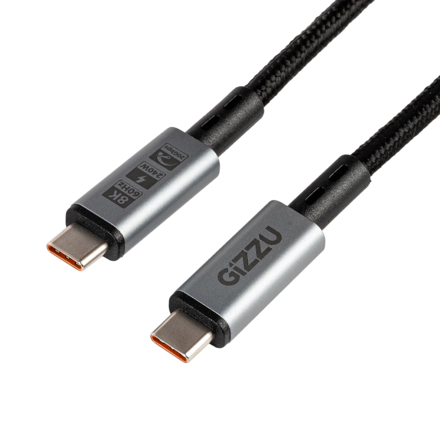 Gizzu GIZZU 240W 20Gbps Type-C 1m Cable (GCPCC24020G-01) – product image