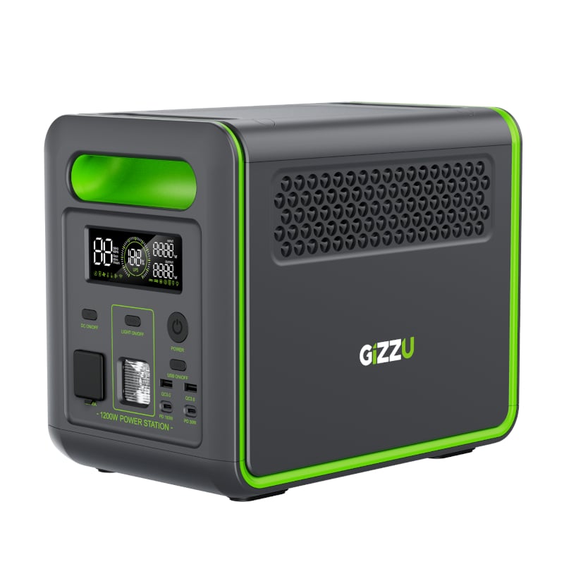Gizzu GIZZU HERO MAX 1024WH/1000W UPS Power Station (GPS1000U) – product image